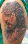 jesus tattoo images on arm